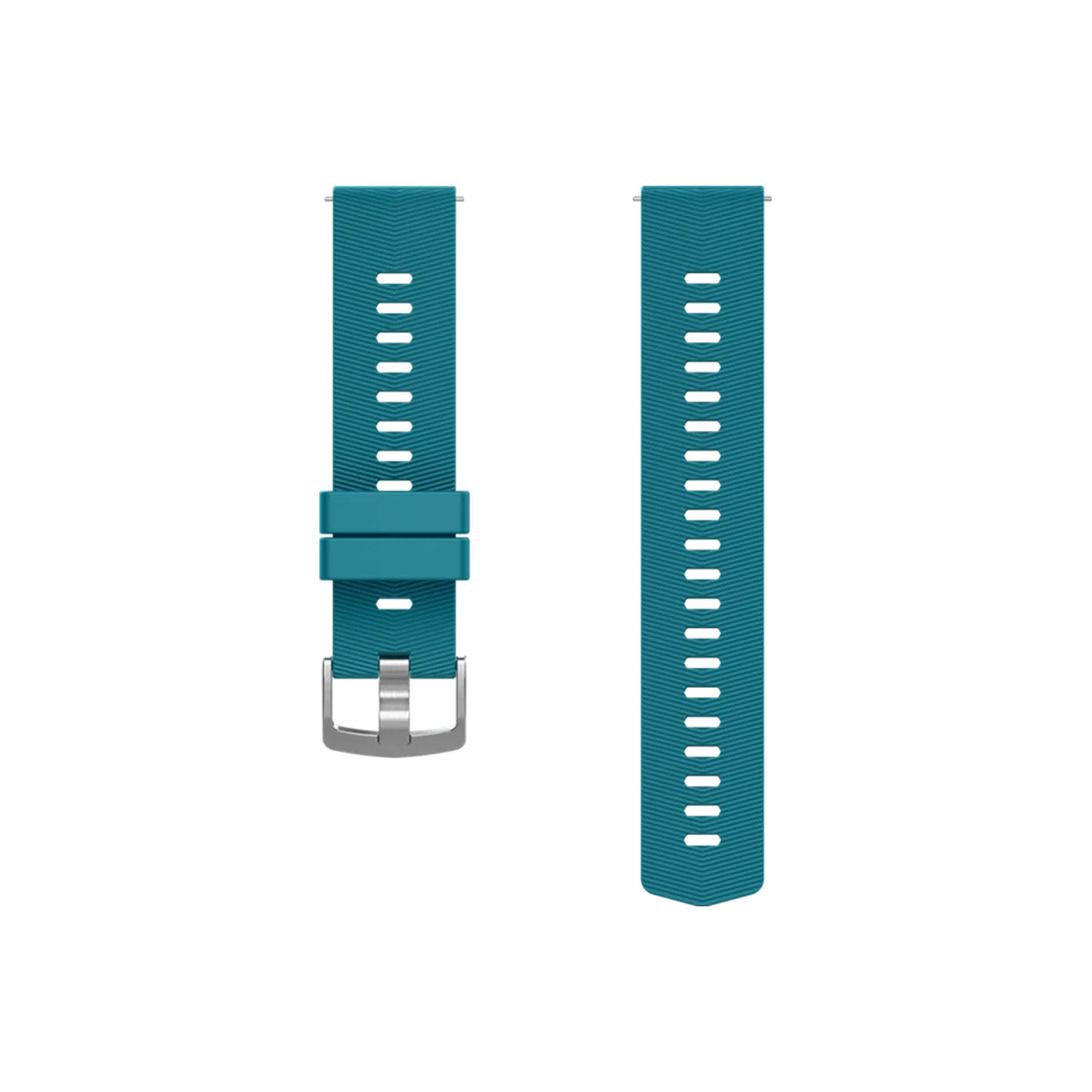 Coros Accessory watch band, 20mm / Silicone - Teal, product view