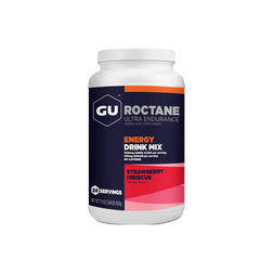 GU Roctane Energy and Hydration Drink Mix, Strawberry Hibiscus, pack view