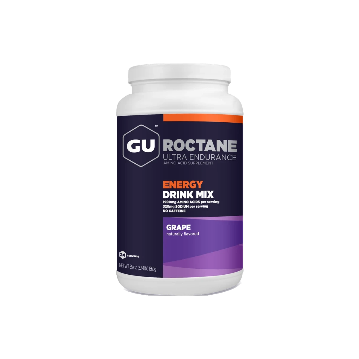 GU Roctane Energy and Hydration Drink Mix, Grape, pack view