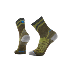 Smartwool Run Zero Cushion - Wool Mid-Crew Socks, Military Olive, sock view