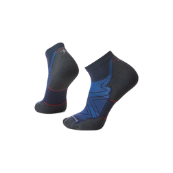 Smartwool Run Targeted Cushion - Wool Ankle Socks, Deep Navy, sock view