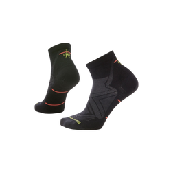 Smartwool Run Zero Cushion - Wool Ankle Socks - Women's, Black, sock view