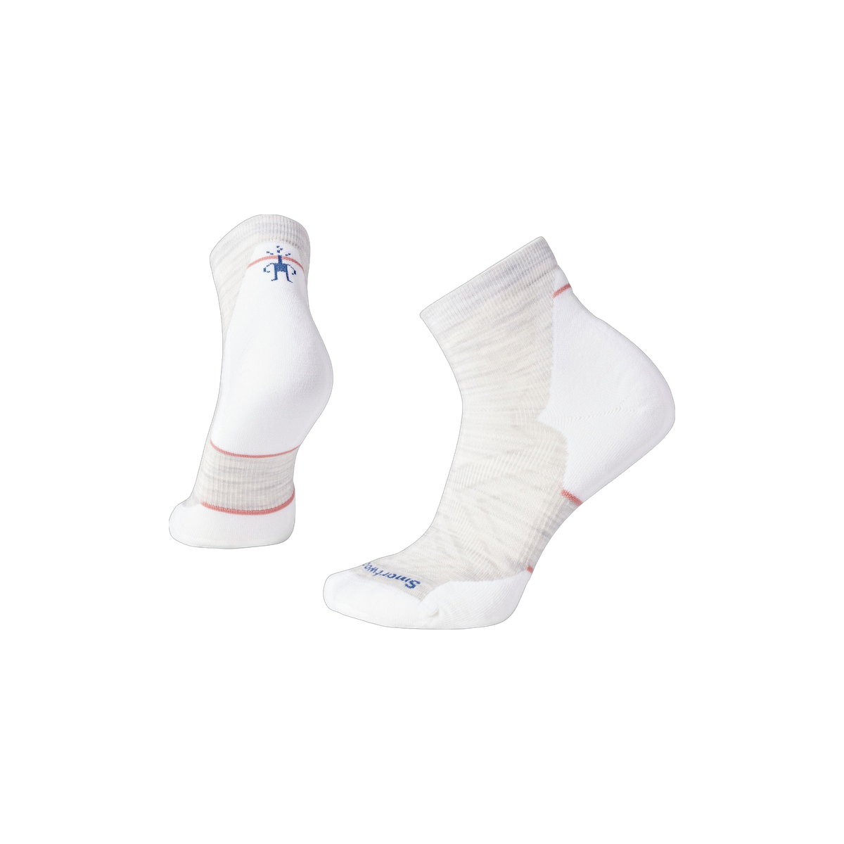 Smartwool Run Targeted Cushion - Wool Ankle Socks - Women's, Ash, sock view