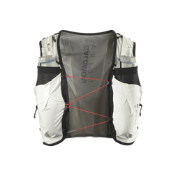 Salomon S/LAB Ultra 10 Running Vest - Unisex, Vanilla Ice/Black, vest view