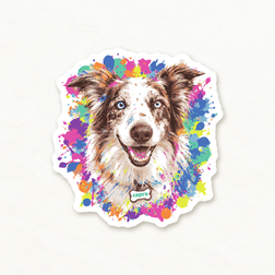 "Zeus" Capra Dog Sticker