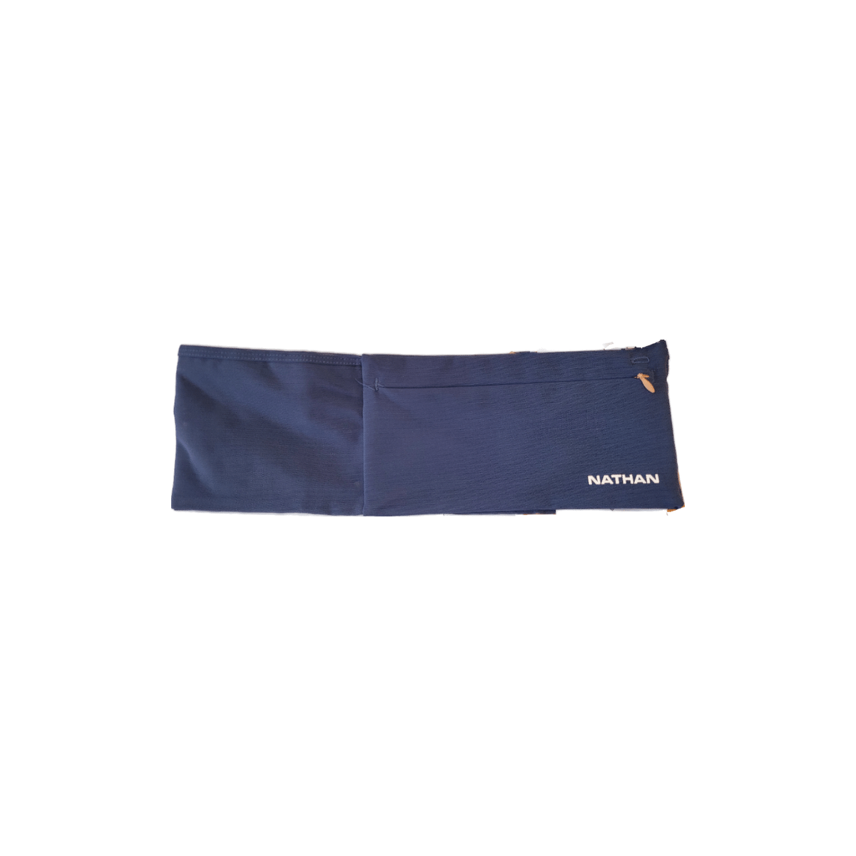 Nathan Zipster Max Waist Belt, Navy/Rose Gold, belt view