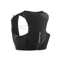 Salomon ADV Skin 5 Running Vest (with Flasks) - Unisex, Black, vest view