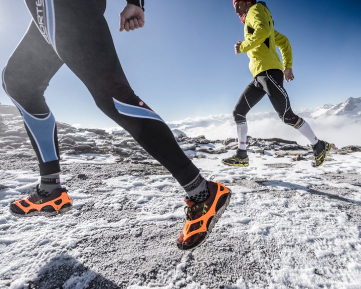 Nortec Trail Crampon in use