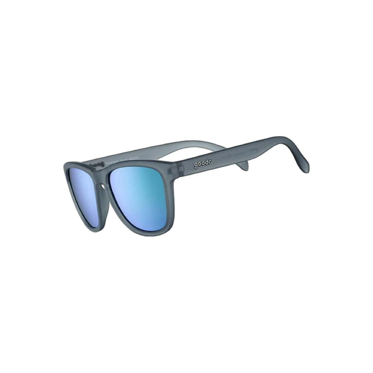 Goodr Sunglasses - OG, three-quarter view