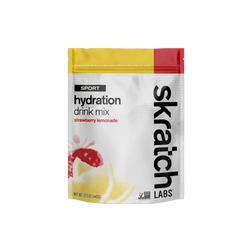 Skratch Labs Sport Hydration Mix 440g Bag, Strawberry Lemonade, pack view